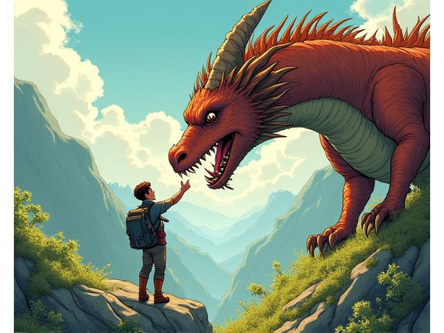 Cover art for 'Dragon Whisperer', a fantasy comic series featuring a young hero bonding with a dragon.
