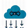 Cross-device cloud save icon