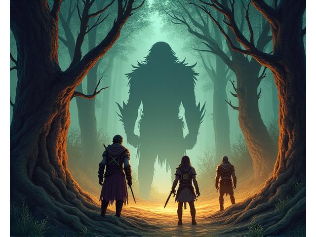 Cover art for Rune-Bound Chronicles board game.